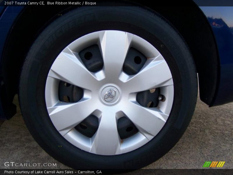 Blue Ribbon Metallic / Bisque 2007 Toyota Camry CE