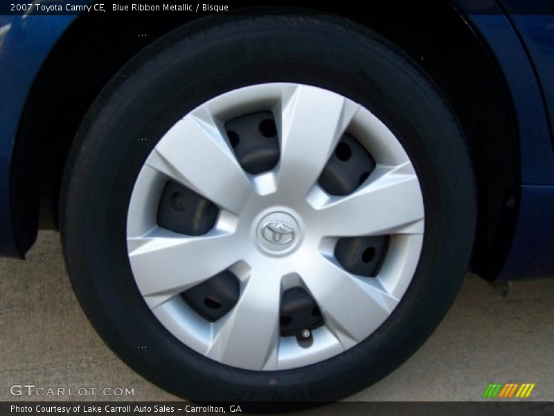 Blue Ribbon Metallic / Bisque 2007 Toyota Camry CE