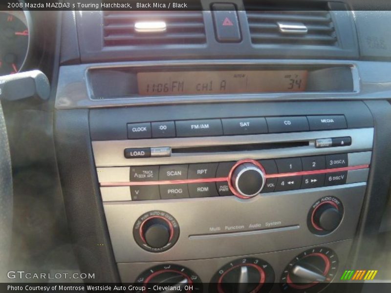 Black Mica / Black 2008 Mazda MAZDA3 s Touring Hatchback