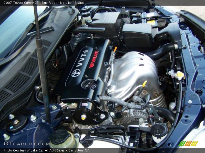 Blue Ribbon Metallic / Bisque 2007 Toyota Camry CE