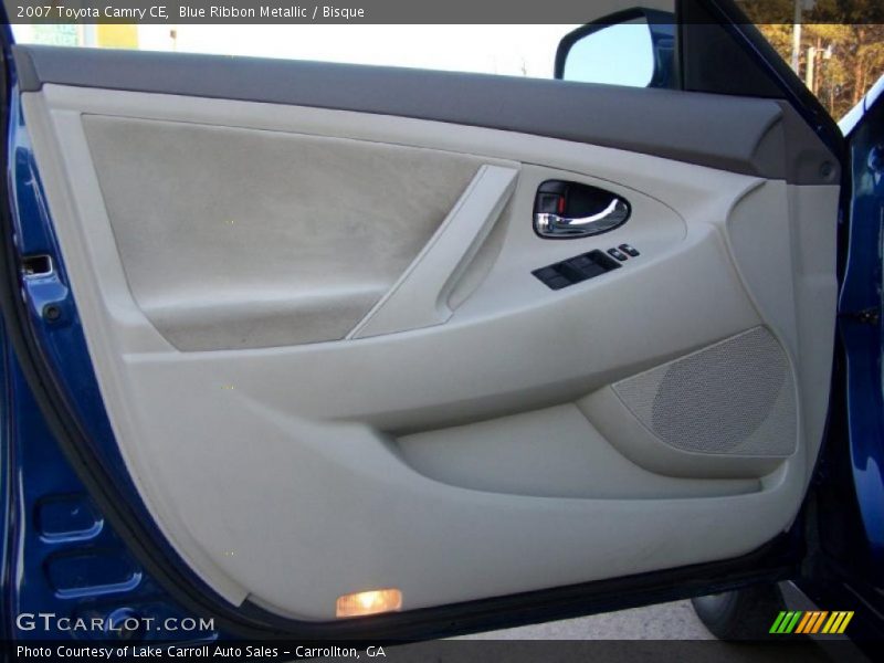 Blue Ribbon Metallic / Bisque 2007 Toyota Camry CE