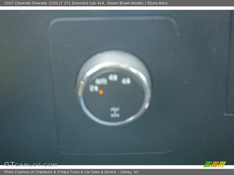 Desert Brown Metallic / Ebony Black 2007 Chevrolet Silverado 1500 LT Z71 Extended Cab 4x4