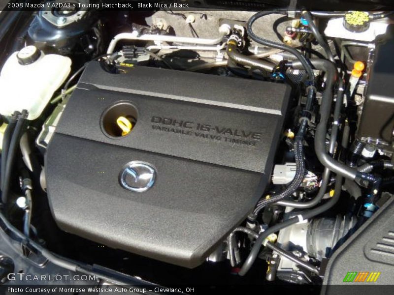 Black Mica / Black 2008 Mazda MAZDA3 s Touring Hatchback