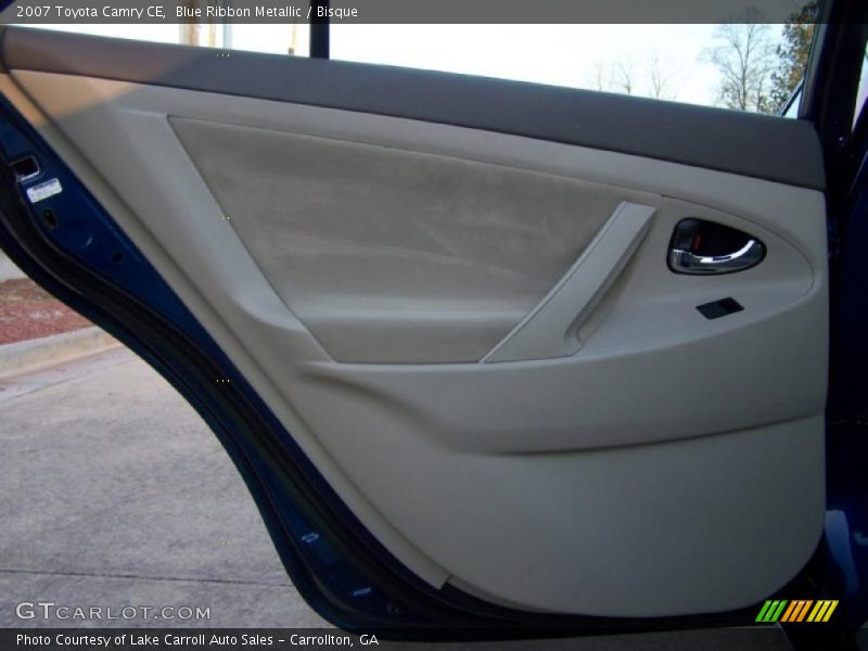 Blue Ribbon Metallic / Bisque 2007 Toyota Camry CE