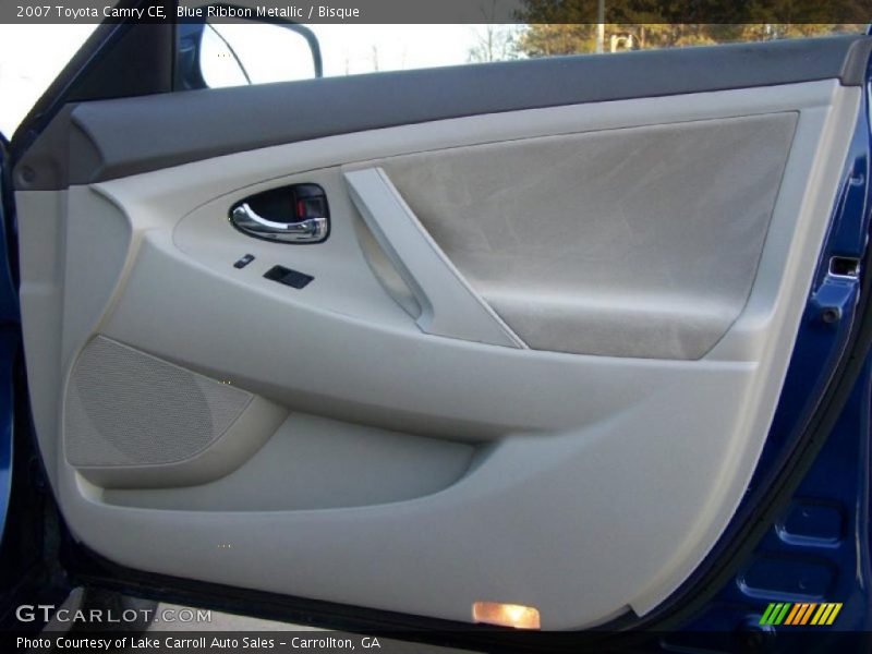 Blue Ribbon Metallic / Bisque 2007 Toyota Camry CE