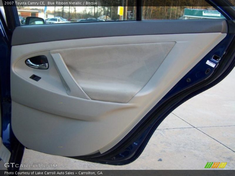 Blue Ribbon Metallic / Bisque 2007 Toyota Camry CE