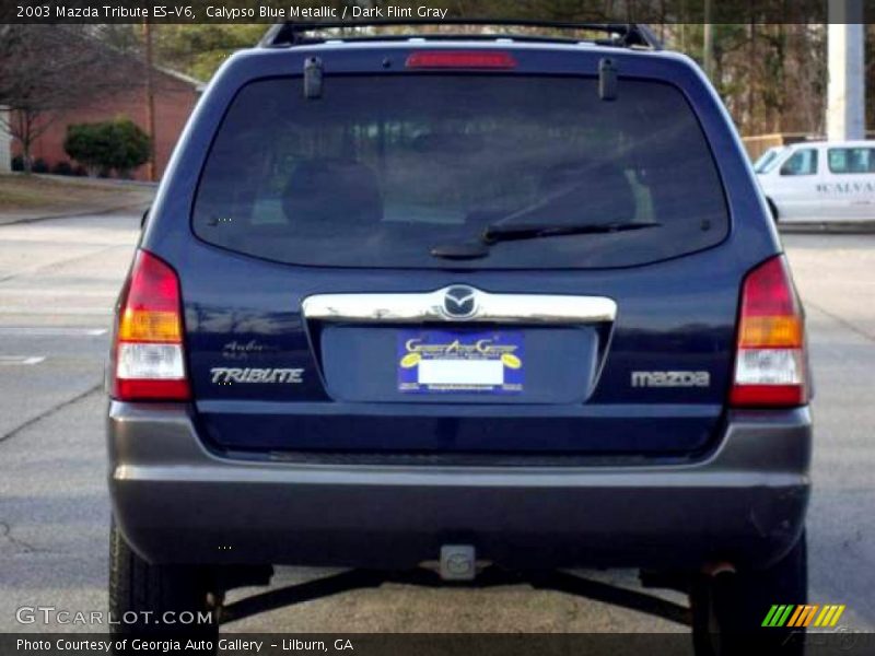 Calypso Blue Metallic / Dark Flint Gray 2003 Mazda Tribute ES-V6