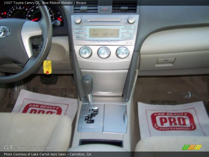 Blue Ribbon Metallic / Bisque 2007 Toyota Camry CE