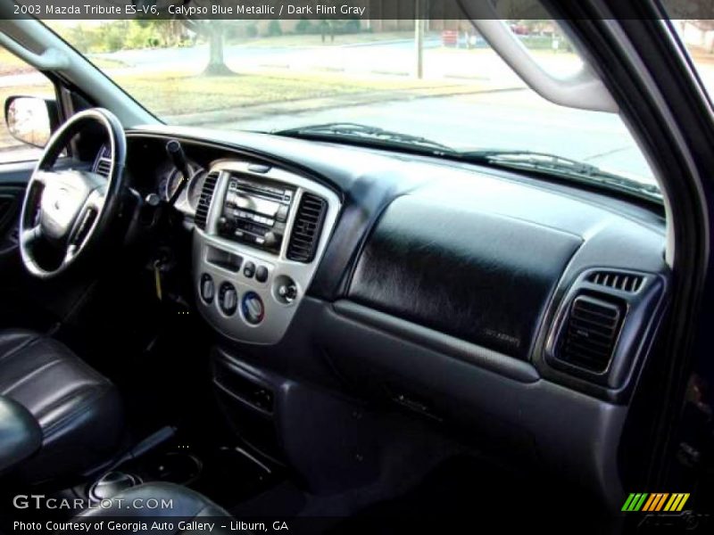 Calypso Blue Metallic / Dark Flint Gray 2003 Mazda Tribute ES-V6