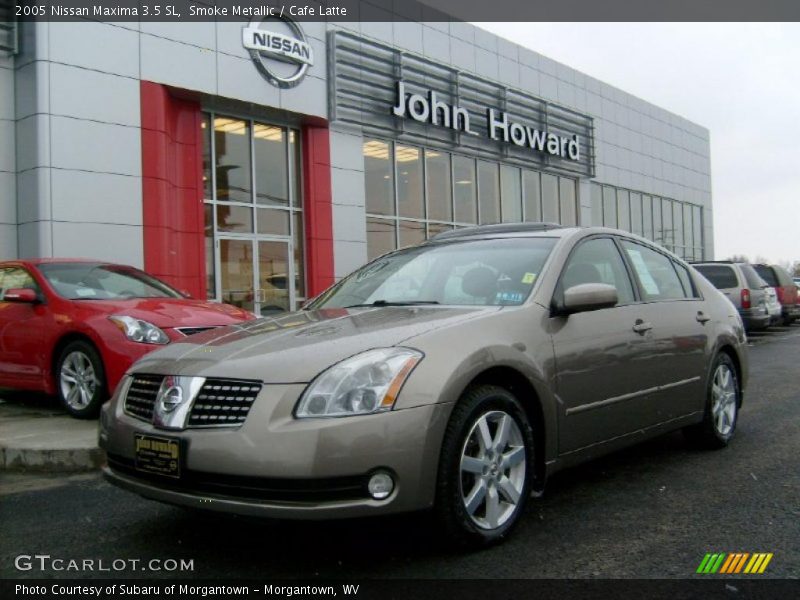 Smoke Metallic / Cafe Latte 2005 Nissan Maxima 3.5 SL