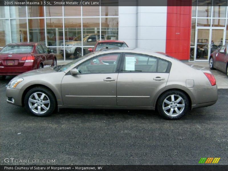 Smoke Metallic / Cafe Latte 2005 Nissan Maxima 3.5 SL