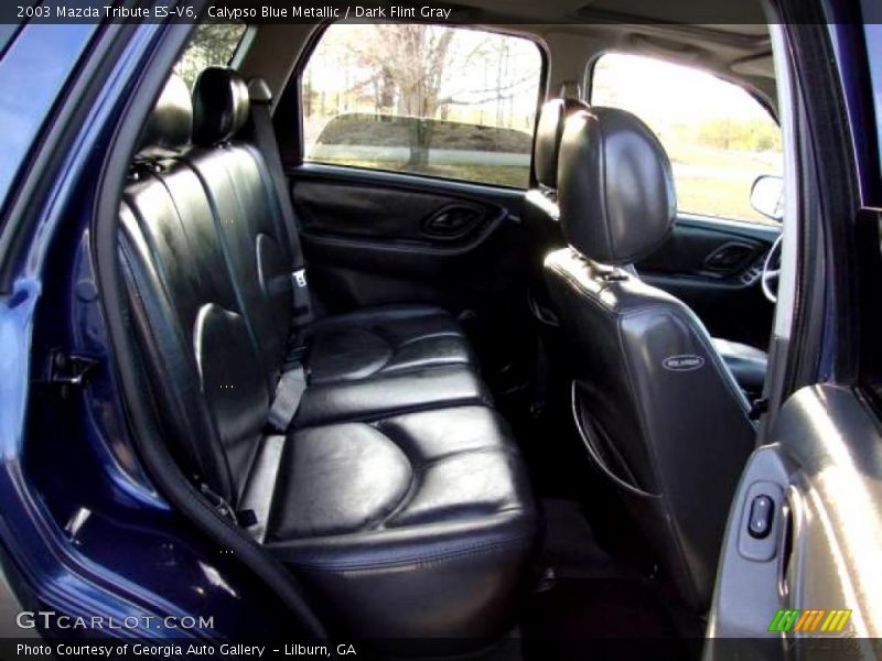 Calypso Blue Metallic / Dark Flint Gray 2003 Mazda Tribute ES-V6