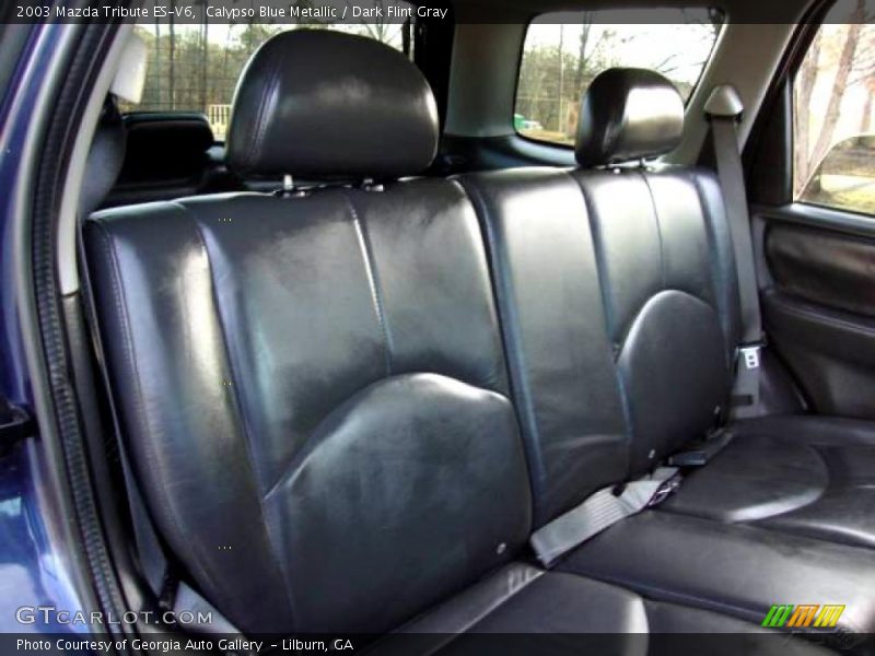 Calypso Blue Metallic / Dark Flint Gray 2003 Mazda Tribute ES-V6