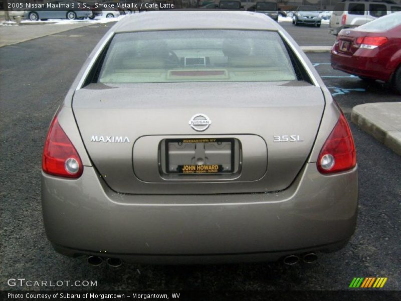 Smoke Metallic / Cafe Latte 2005 Nissan Maxima 3.5 SL