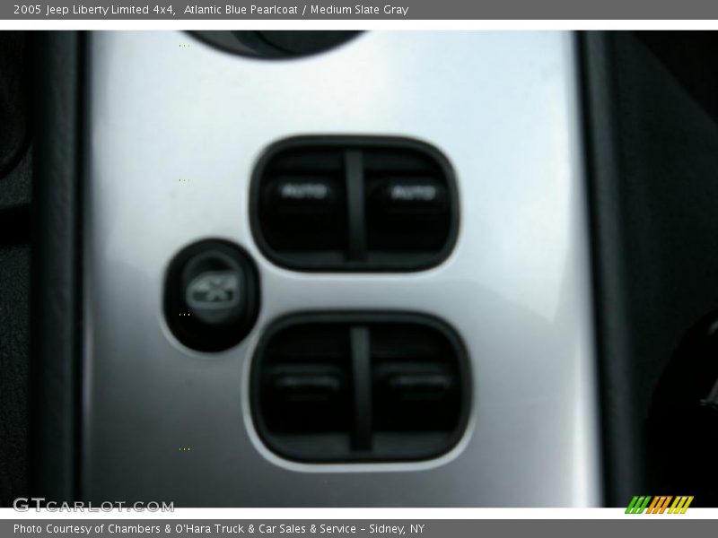 Atlantic Blue Pearlcoat / Medium Slate Gray 2005 Jeep Liberty Limited 4x4