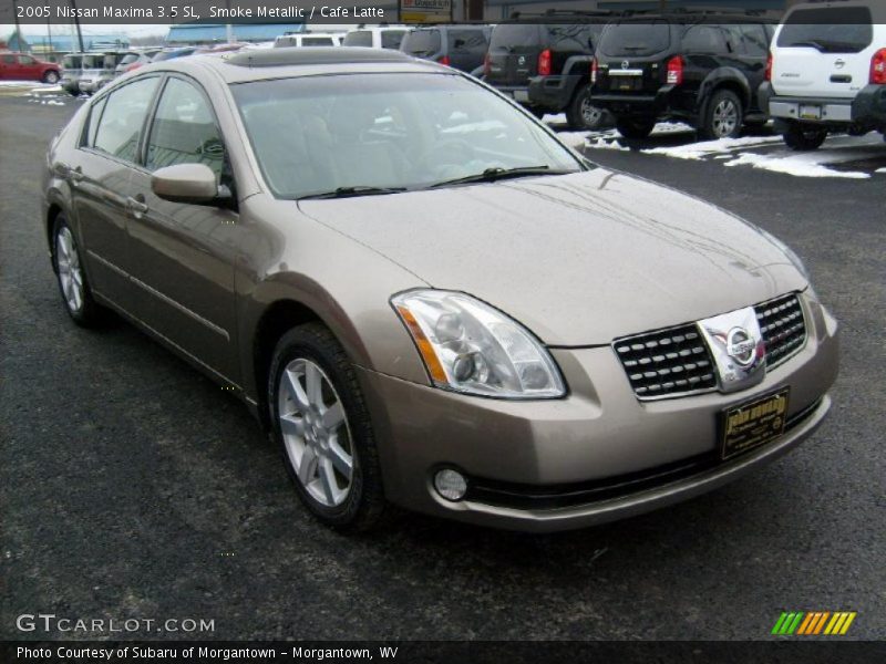 Smoke Metallic / Cafe Latte 2005 Nissan Maxima 3.5 SL