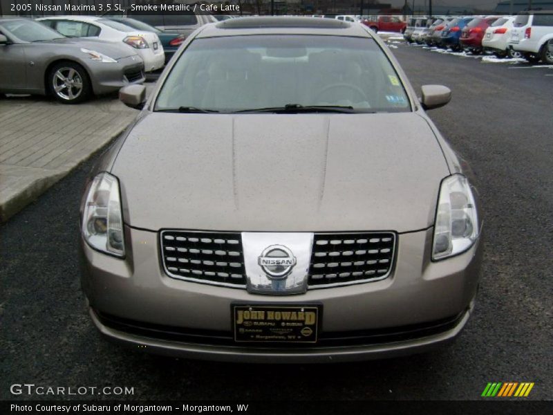 Smoke Metallic / Cafe Latte 2005 Nissan Maxima 3.5 SL
