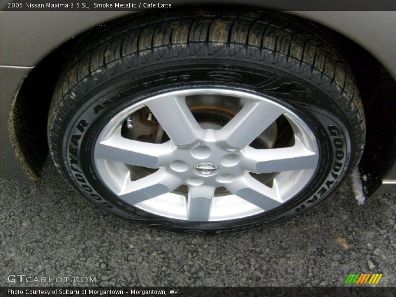 Smoke Metallic / Cafe Latte 2005 Nissan Maxima 3.5 SL