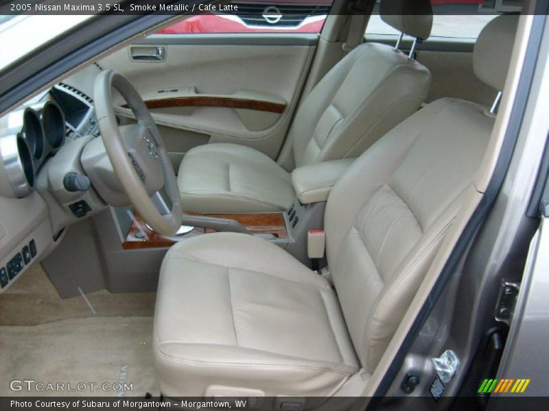 Smoke Metallic / Cafe Latte 2005 Nissan Maxima 3.5 SL