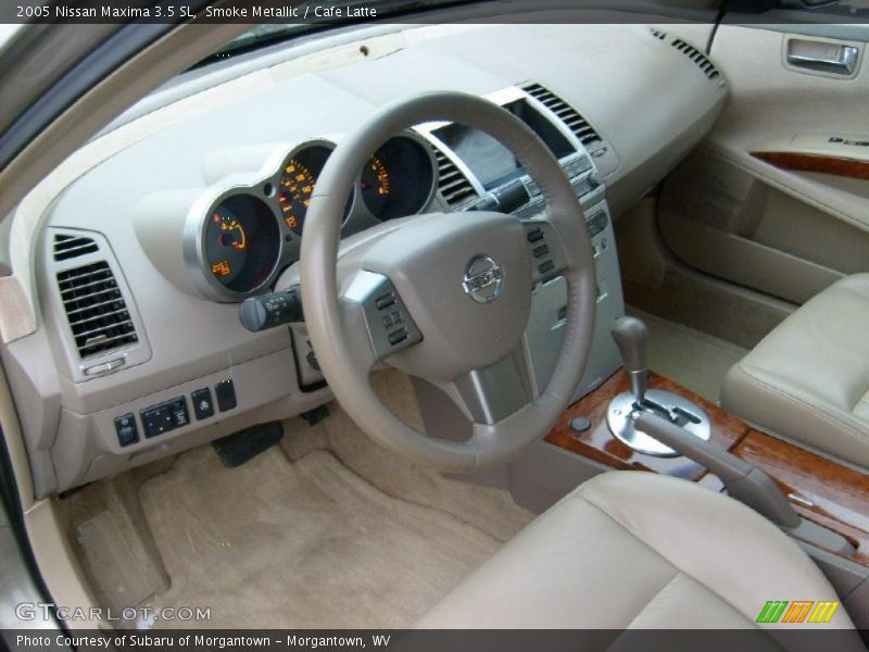 Smoke Metallic / Cafe Latte 2005 Nissan Maxima 3.5 SL