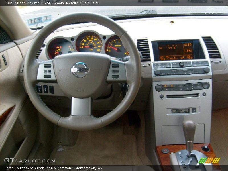 Smoke Metallic / Cafe Latte 2005 Nissan Maxima 3.5 SL