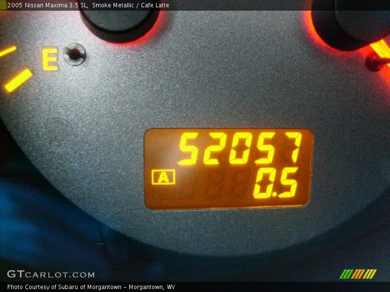 Smoke Metallic / Cafe Latte 2005 Nissan Maxima 3.5 SL