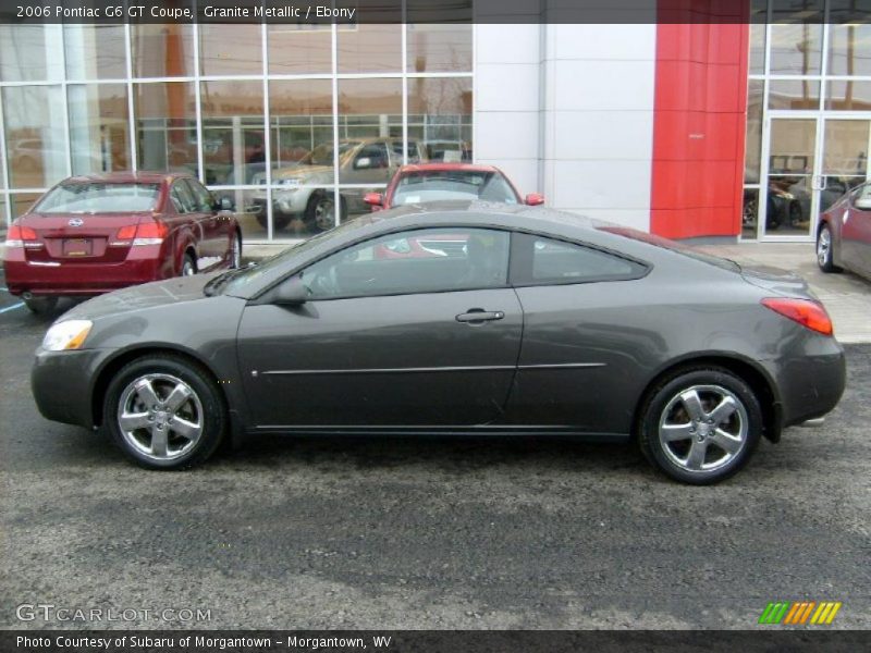 Granite Metallic / Ebony 2006 Pontiac G6 GT Coupe