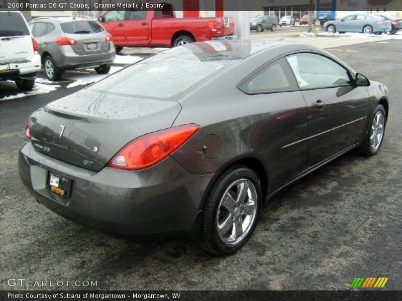 Granite Metallic / Ebony 2006 Pontiac G6 GT Coupe