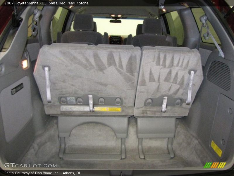 Salsa Red Pearl / Stone 2007 Toyota Sienna XLE