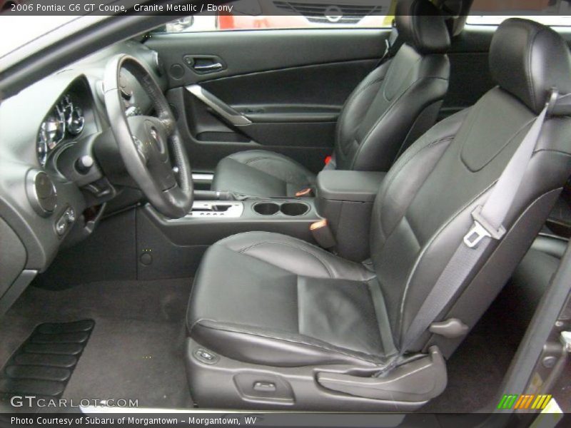 Granite Metallic / Ebony 2006 Pontiac G6 GT Coupe