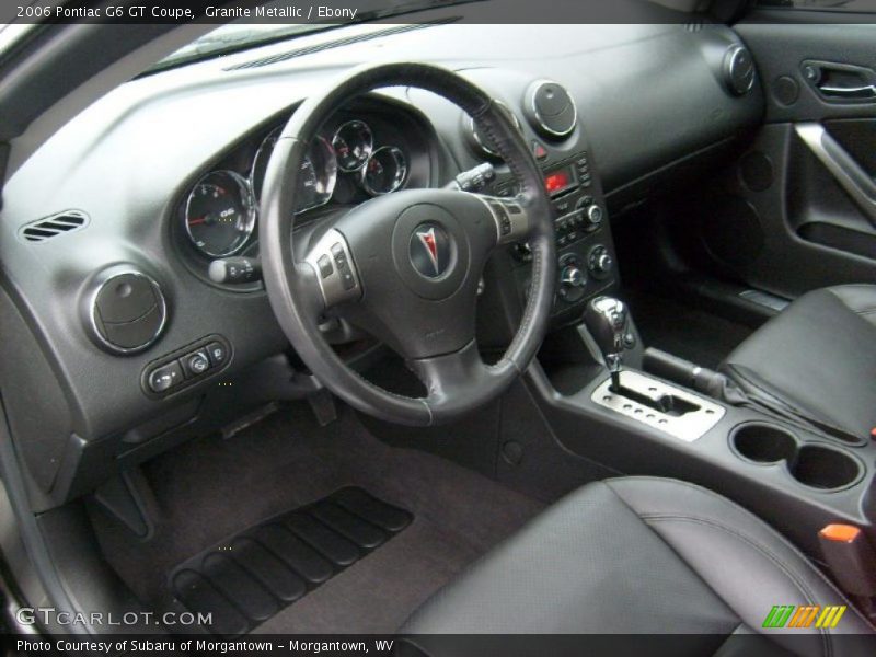 Granite Metallic / Ebony 2006 Pontiac G6 GT Coupe