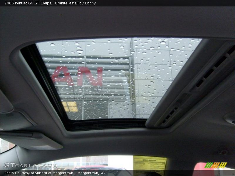 Granite Metallic / Ebony 2006 Pontiac G6 GT Coupe