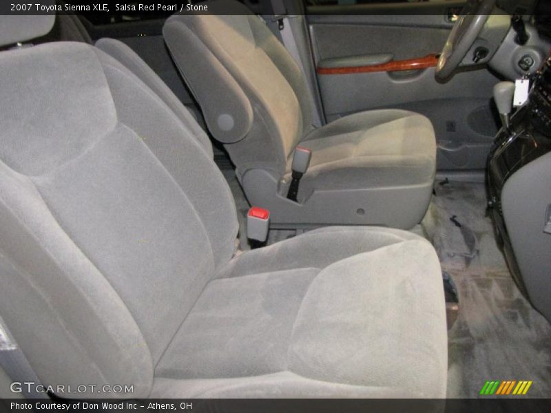 Salsa Red Pearl / Stone 2007 Toyota Sienna XLE