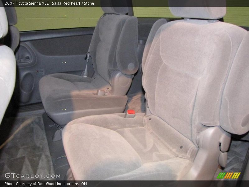 Salsa Red Pearl / Stone 2007 Toyota Sienna XLE