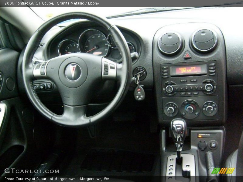 Granite Metallic / Ebony 2006 Pontiac G6 GT Coupe