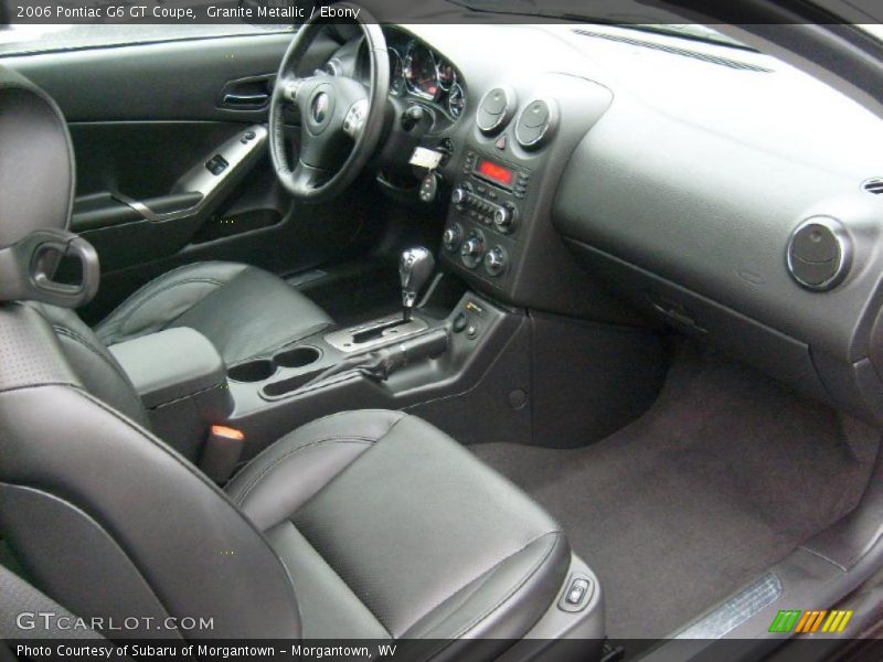 Granite Metallic / Ebony 2006 Pontiac G6 GT Coupe