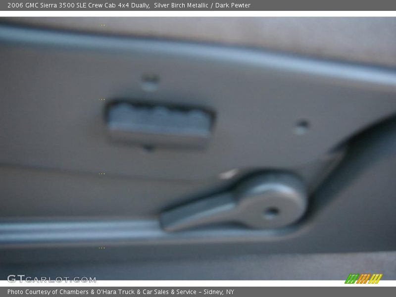 Silver Birch Metallic / Dark Pewter 2006 GMC Sierra 3500 SLE Crew Cab 4x4 Dually