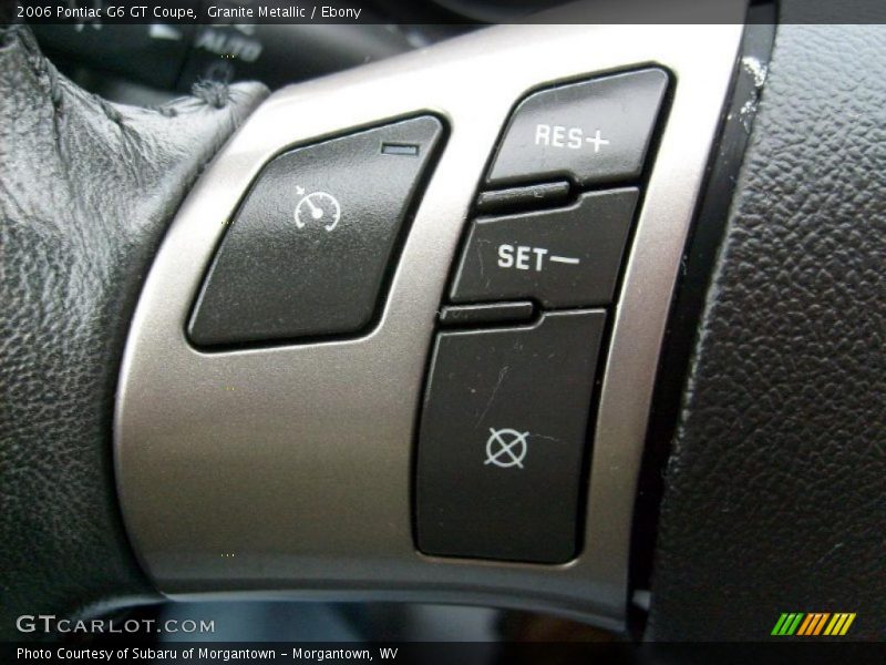 Granite Metallic / Ebony 2006 Pontiac G6 GT Coupe