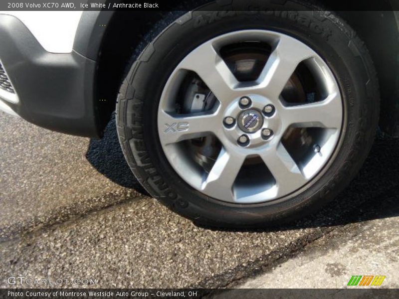 Ice White / Anthracite Black 2008 Volvo XC70 AWD