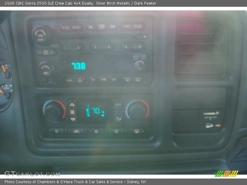 Silver Birch Metallic / Dark Pewter 2006 GMC Sierra 3500 SLE Crew Cab 4x4 Dually