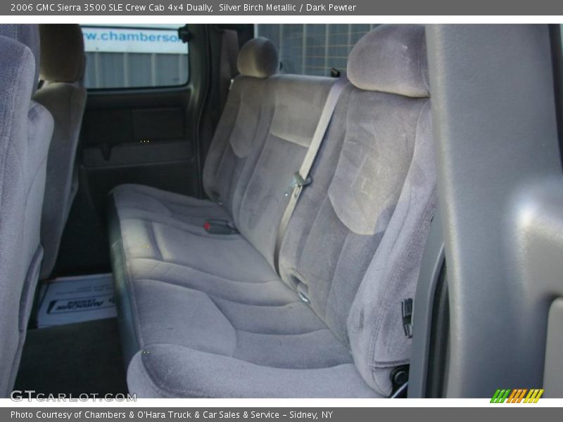 Silver Birch Metallic / Dark Pewter 2006 GMC Sierra 3500 SLE Crew Cab 4x4 Dually