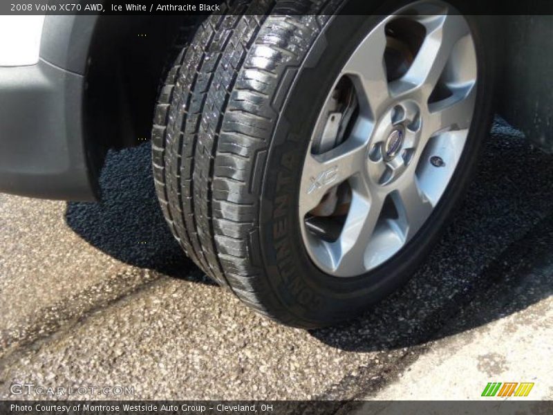 Ice White / Anthracite Black 2008 Volvo XC70 AWD