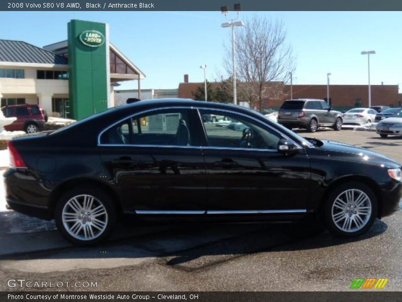 Black / Anthracite Black 2008 Volvo S80 V8 AWD