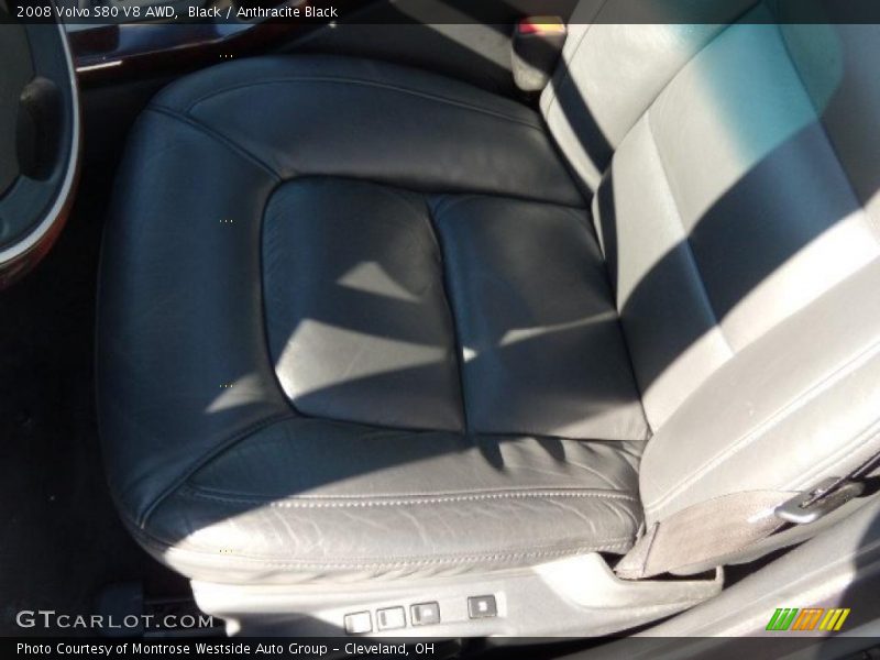 Black / Anthracite Black 2008 Volvo S80 V8 AWD