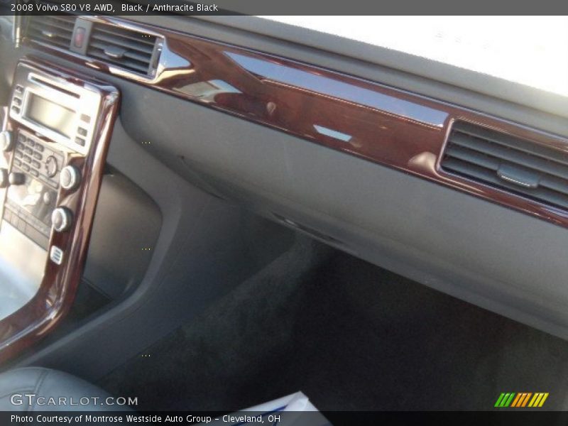 Black / Anthracite Black 2008 Volvo S80 V8 AWD