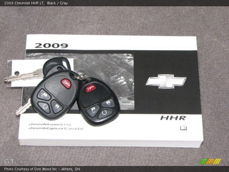 Black / Gray 2009 Chevrolet HHR LT