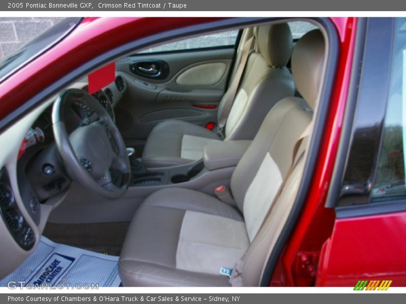 Crimson Red Tintcoat / Taupe 2005 Pontiac Bonneville GXP
