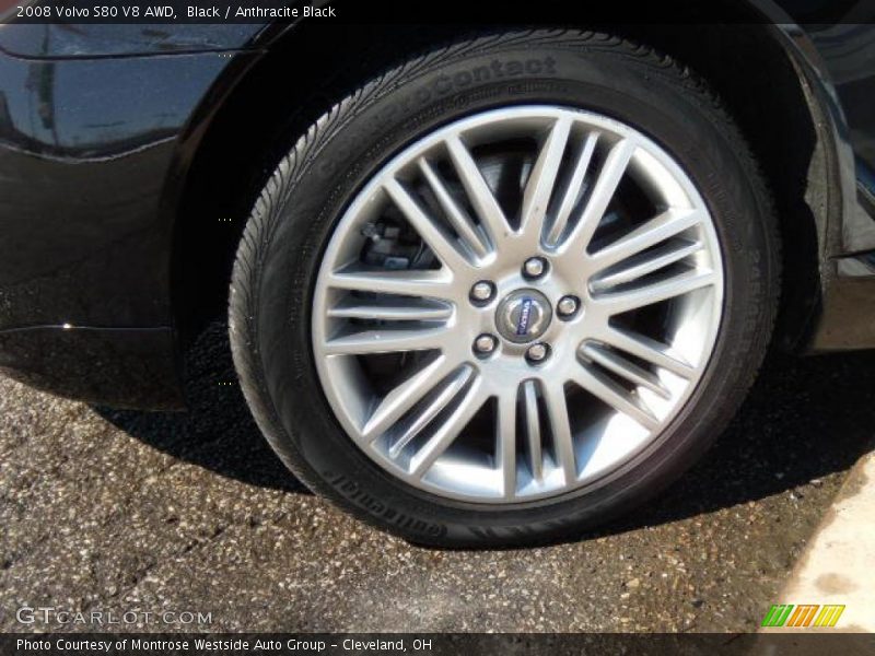 Black / Anthracite Black 2008 Volvo S80 V8 AWD