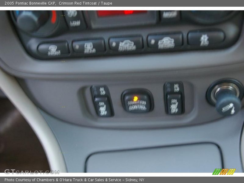 Crimson Red Tintcoat / Taupe 2005 Pontiac Bonneville GXP