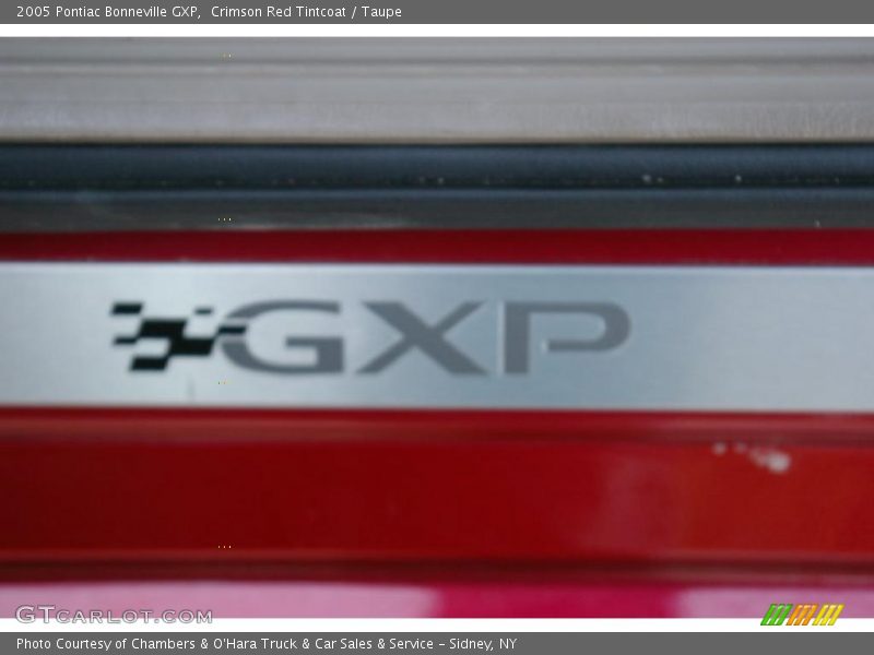 Crimson Red Tintcoat / Taupe 2005 Pontiac Bonneville GXP